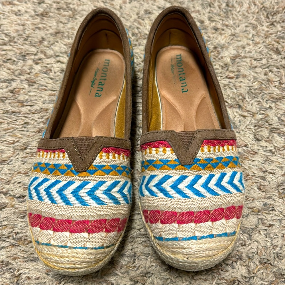 Montana Canvas Loafers 7.5